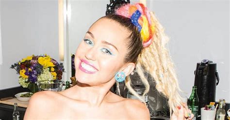 miley curys nude|Miley Cyrus Goes Totally Topless on New Magazine Cover.